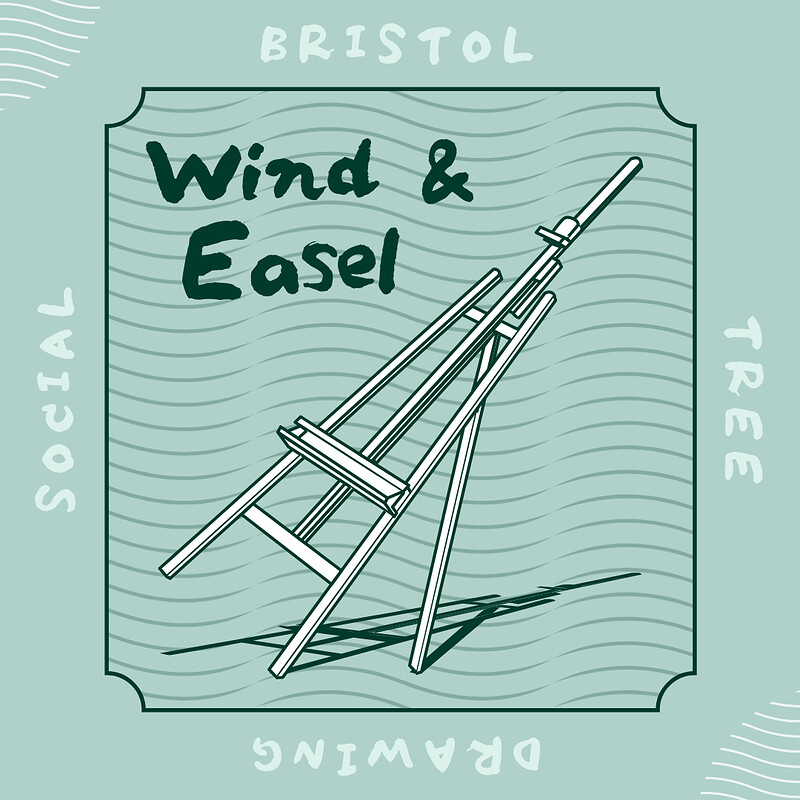 Tree Drawing Walk - Wind & Easel at Chew Valley