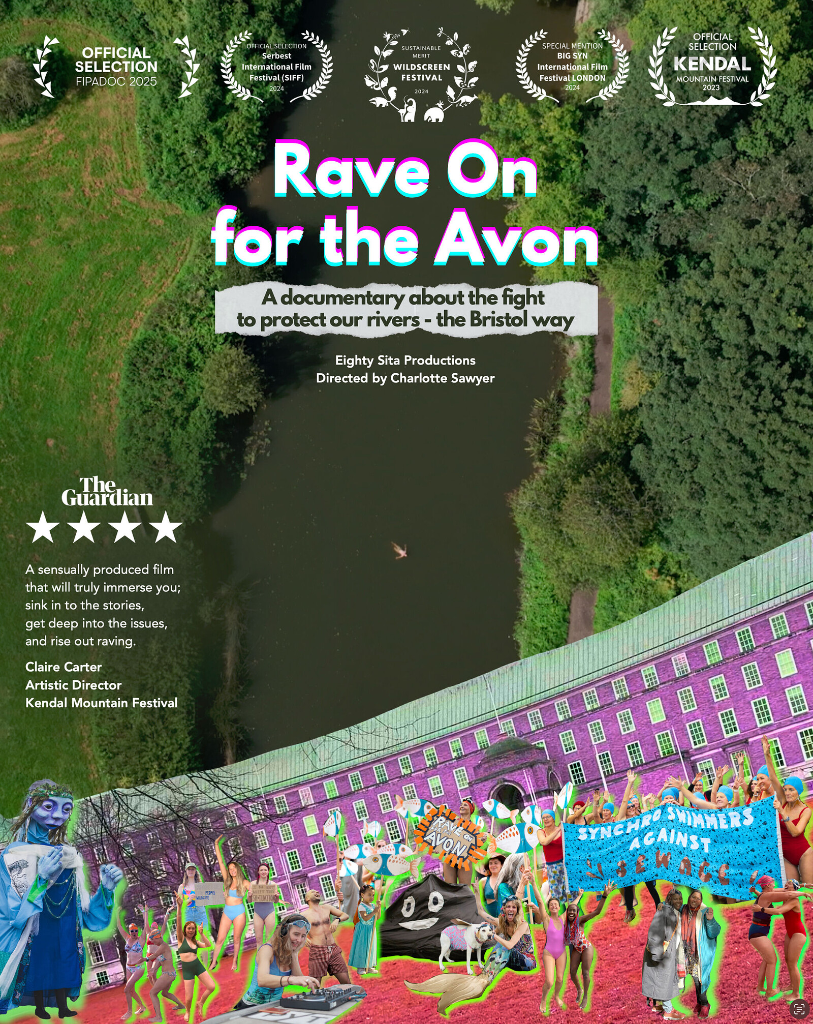 Rave On For The Avon: Film + Q&A at Rockaway Park, Eastcourt Road Temple Cloud, BS39 5BU