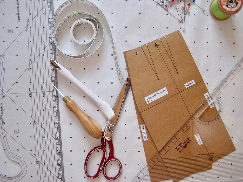 Beginners Pattern Cutting - 10 week course at The Island