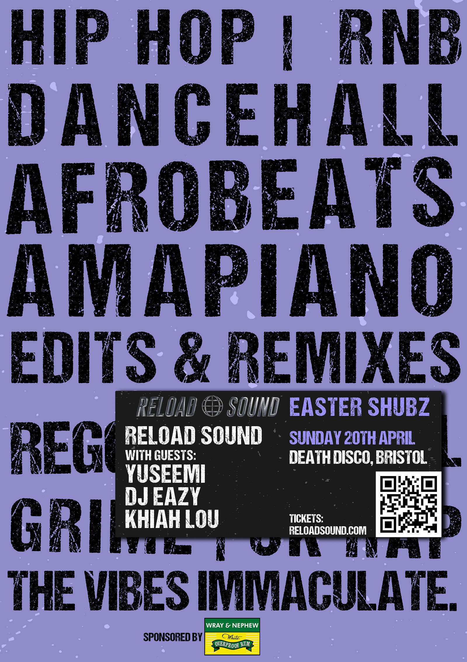 Reload Sound Easter Bank Holiday Shubz at Death Disco