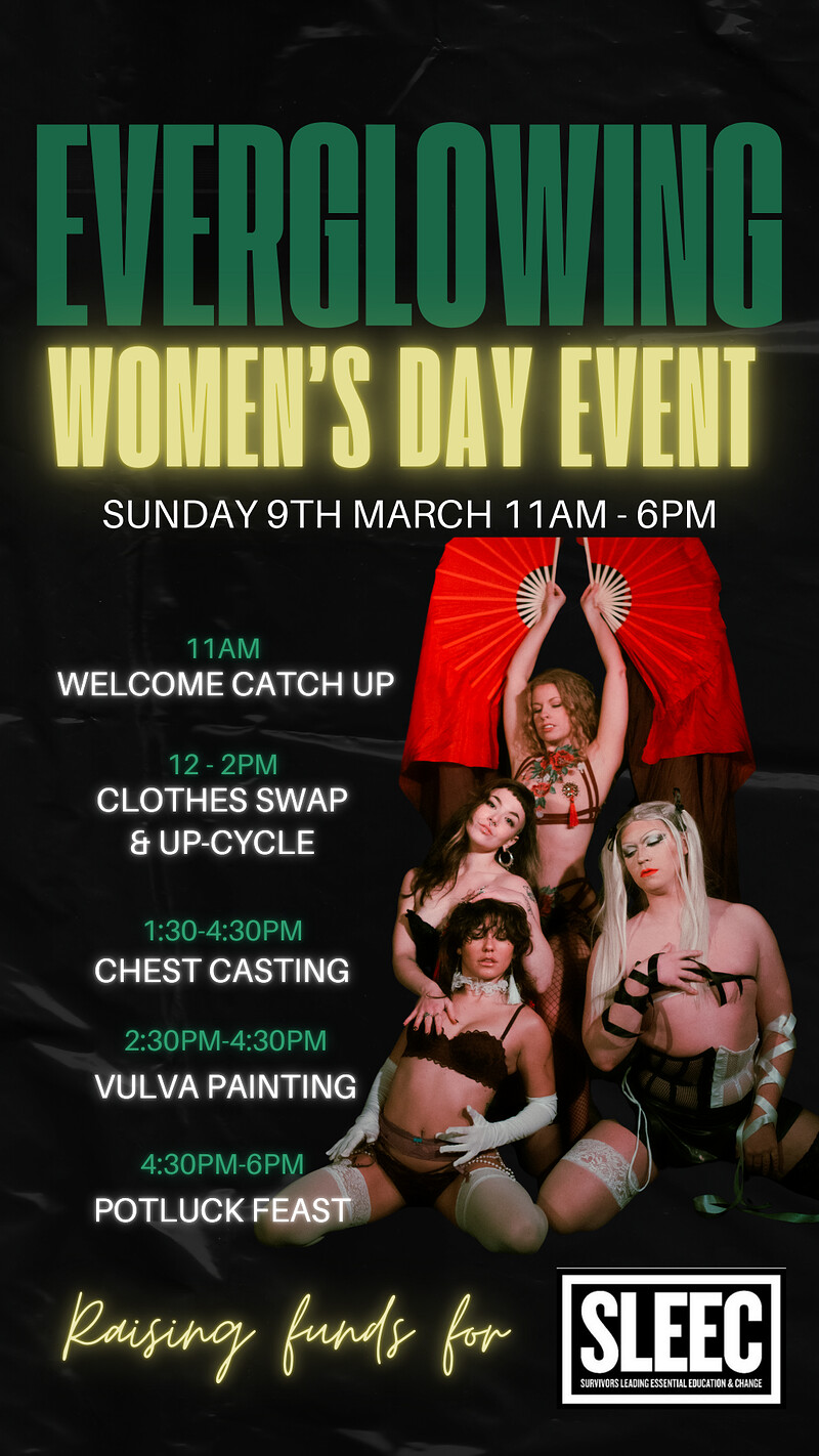 Everglowing Womens Day at Tit for tat studios