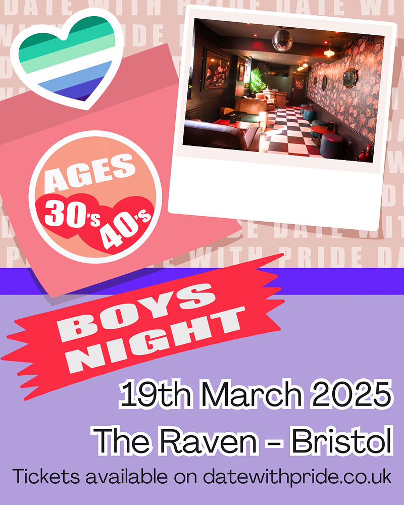 Boys Night - LGBTQ+ Speed Dating Bristol at The Raven