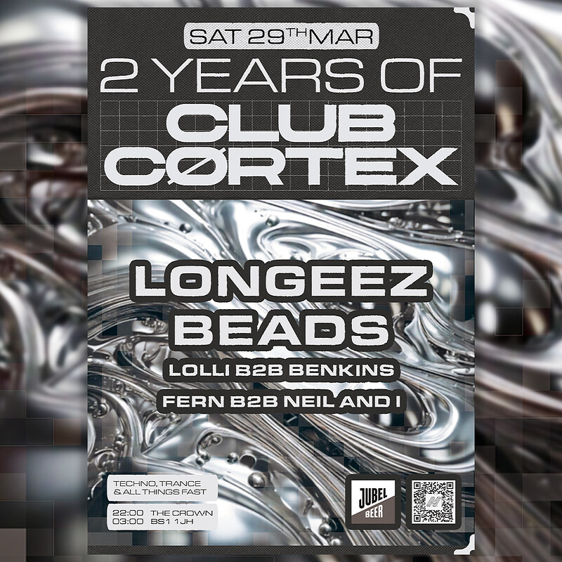 2 YRS OF CLUBCØRTEX: Longeez, BEADS + more at The Crown
