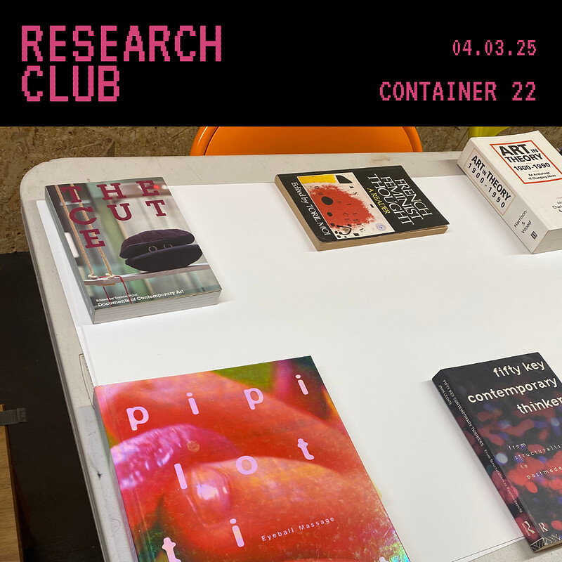 Research Club at Container 22
