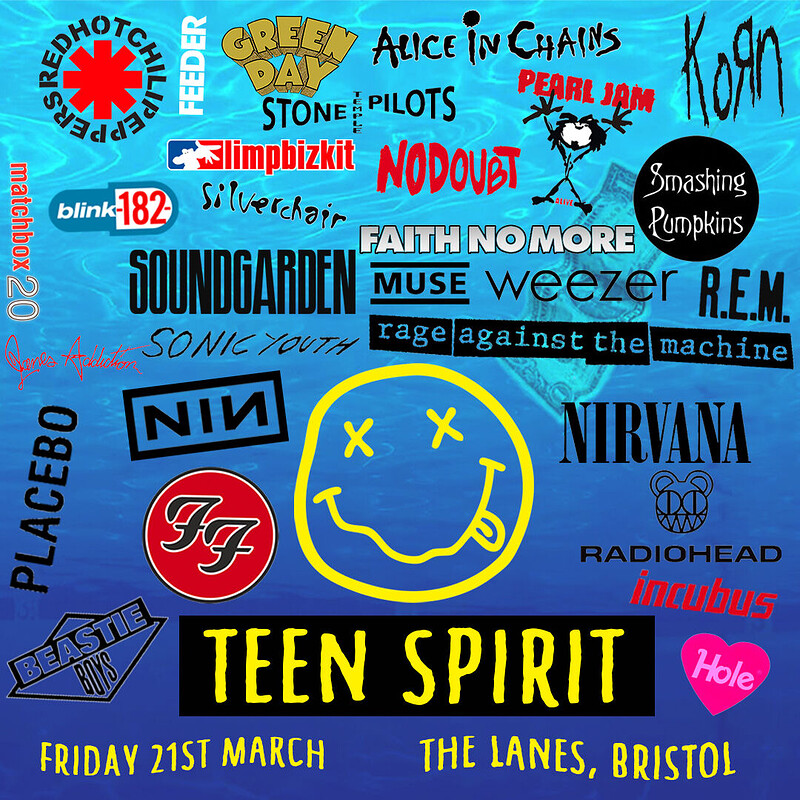 Teen Spirit - 90s Rock Night at The Lanes