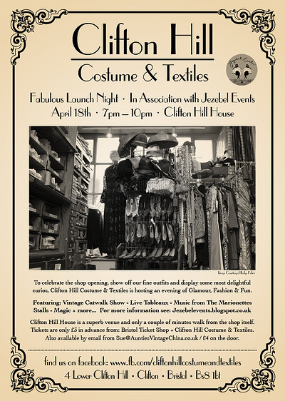 Vintage Catwalk Show + Fair at Clifton Hill House