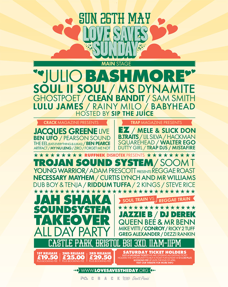 Love Saves Sunday Festival at Castle Park