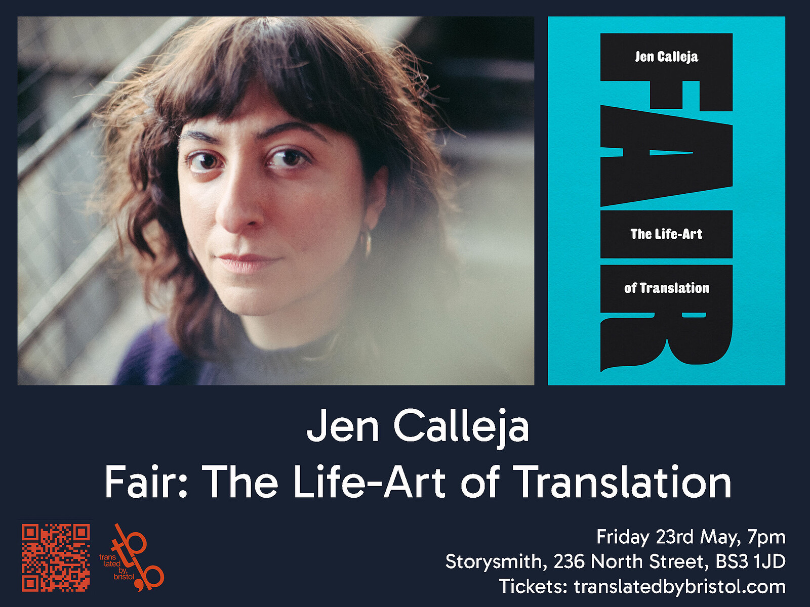 Jen Calleja on Fair: The Life-Art of Translation at Storysmith