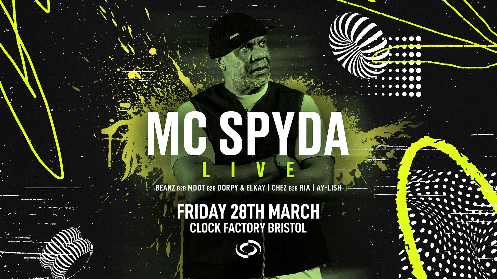 MC Spyda  • Bristol at Clock Factory