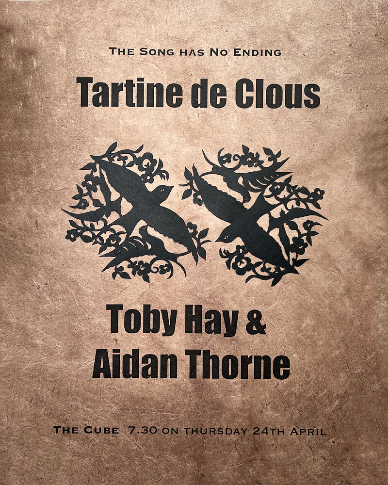 Tartine De Clous / Toby Hay & Aidan Thorne at The Cube