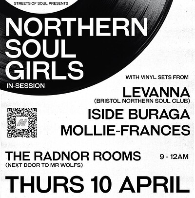 NORTHERN SOUL GIRLS at The Radnor Rooms