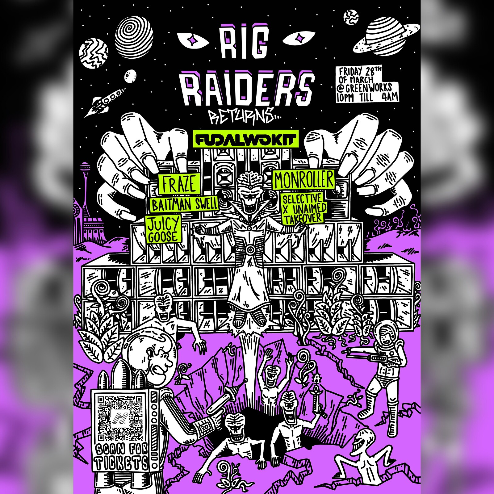 RIG RAIDERS RETURN at Green Works