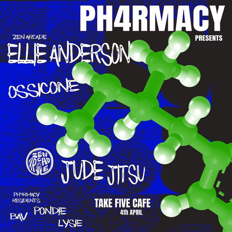 PH4RMACY presents: Behind-the-Counter: BRISTOL at Take Five Cafe