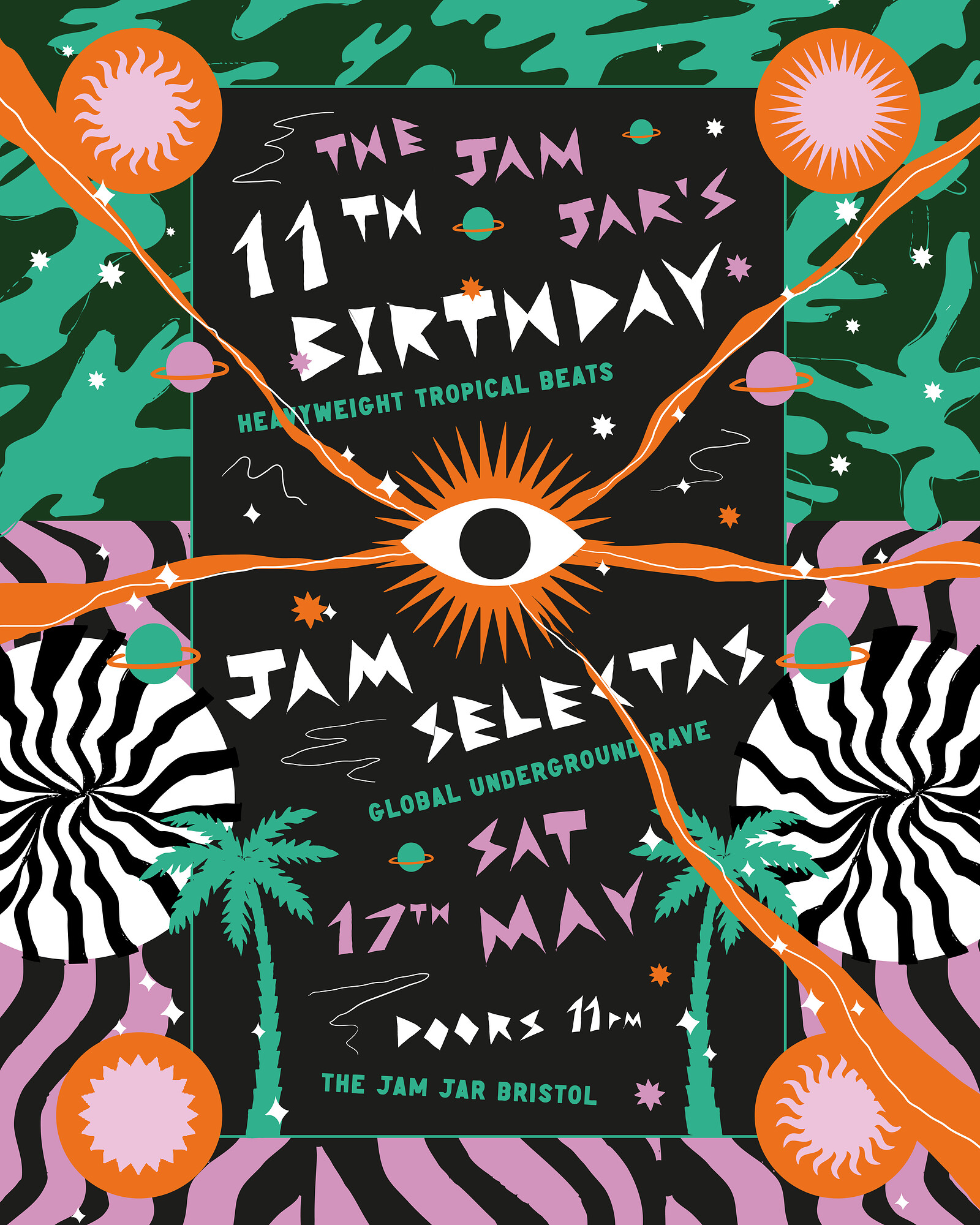 Jam Selectas - Global Underground Rave at The Jam Jar