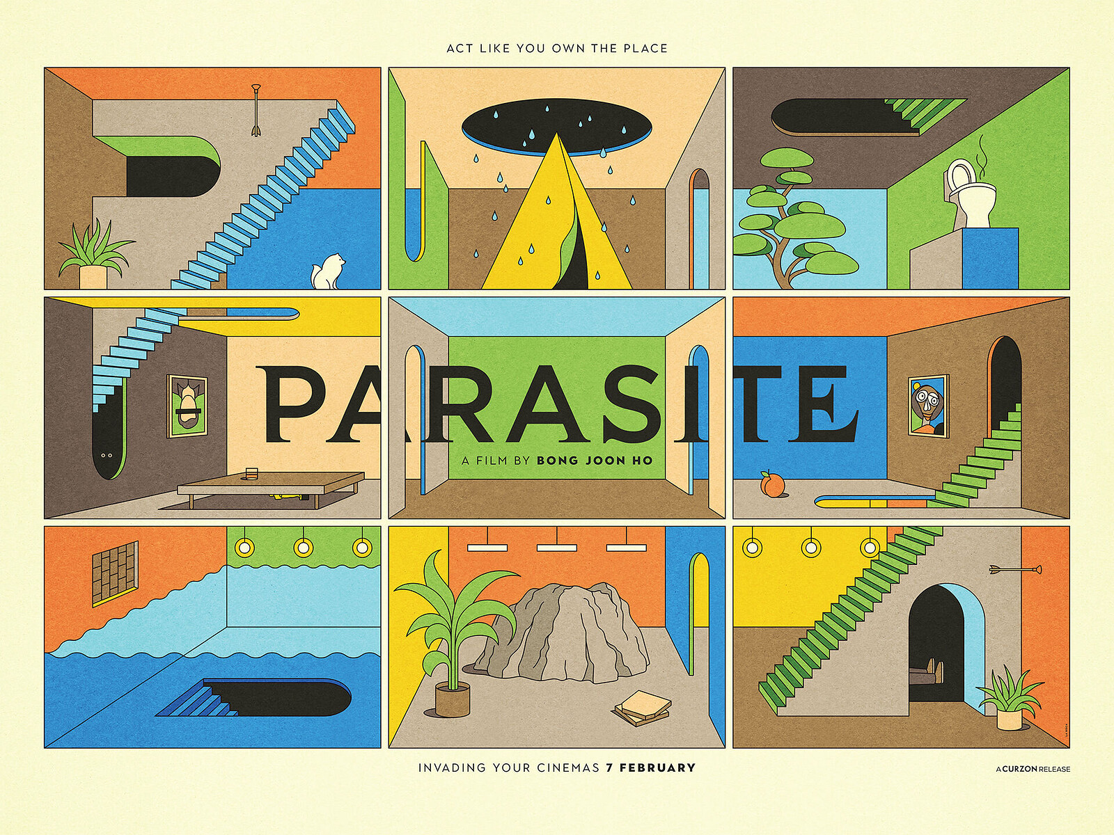 Parasite - COLOUR  5pm at The Cube