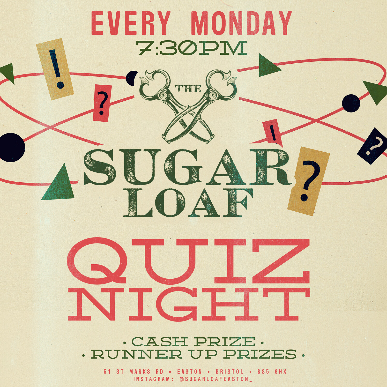 Sugar Loaf Pub Quiz - £50 Cash Prize at The Sugar Loaf