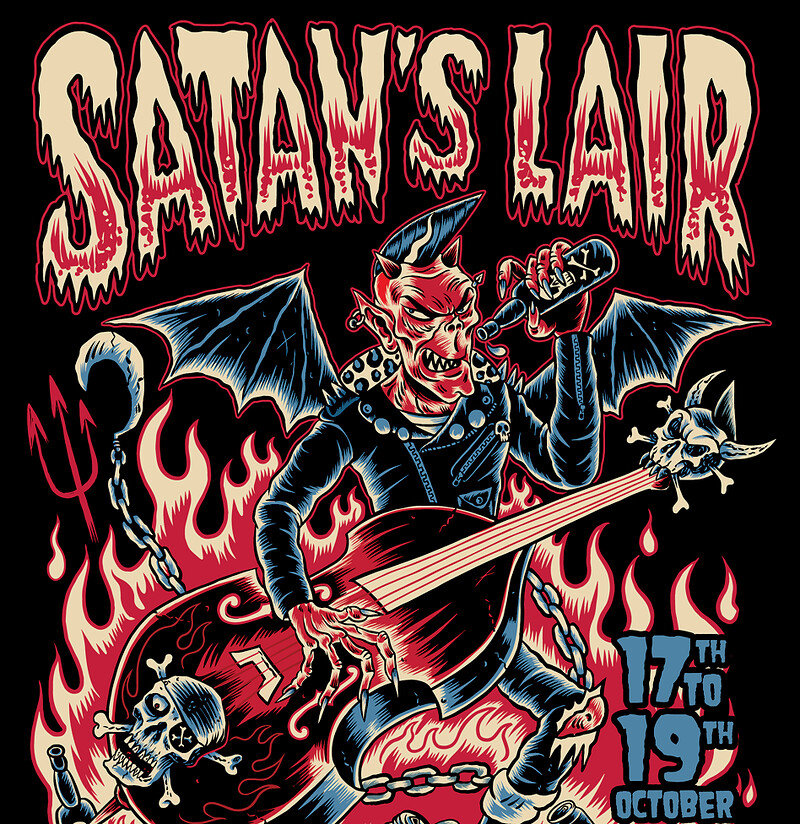 Satan's Lair 2025 - Advanced WEEKEND TICKET at The Ill Repute / Moor Beer
