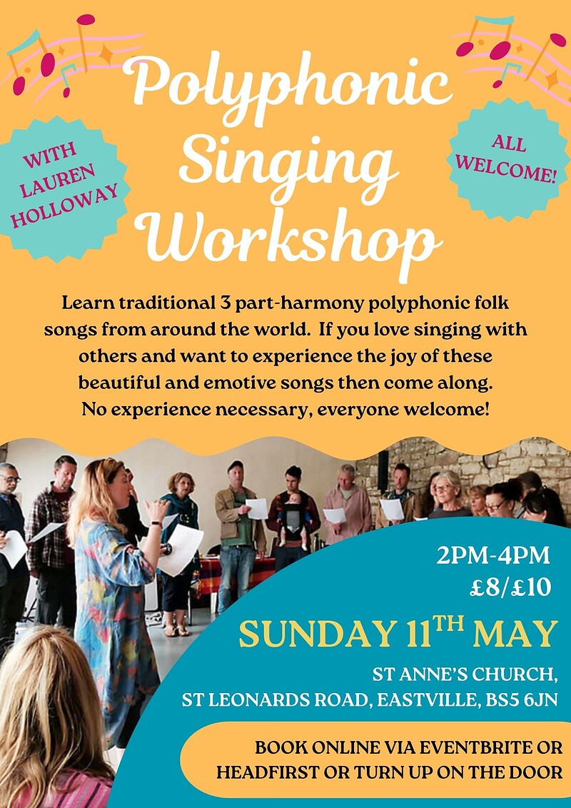 Polyphonic Singing Workshop at St Anne's Church