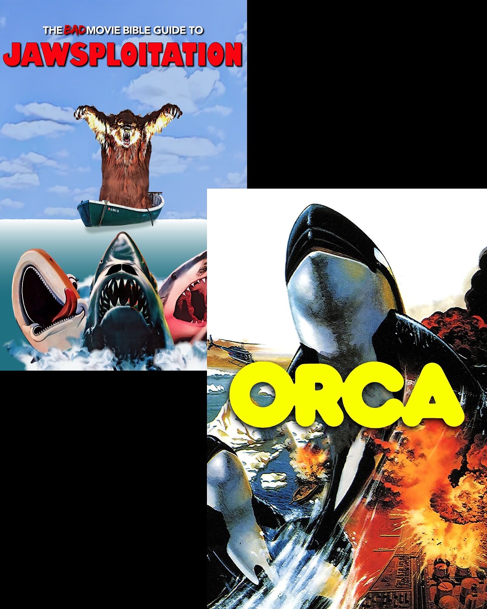 BAD MOVIE BIBLE GUIDE TO JAWSPLOITATION + ORCA at Bristol Megascreen, Bristol Aquarium