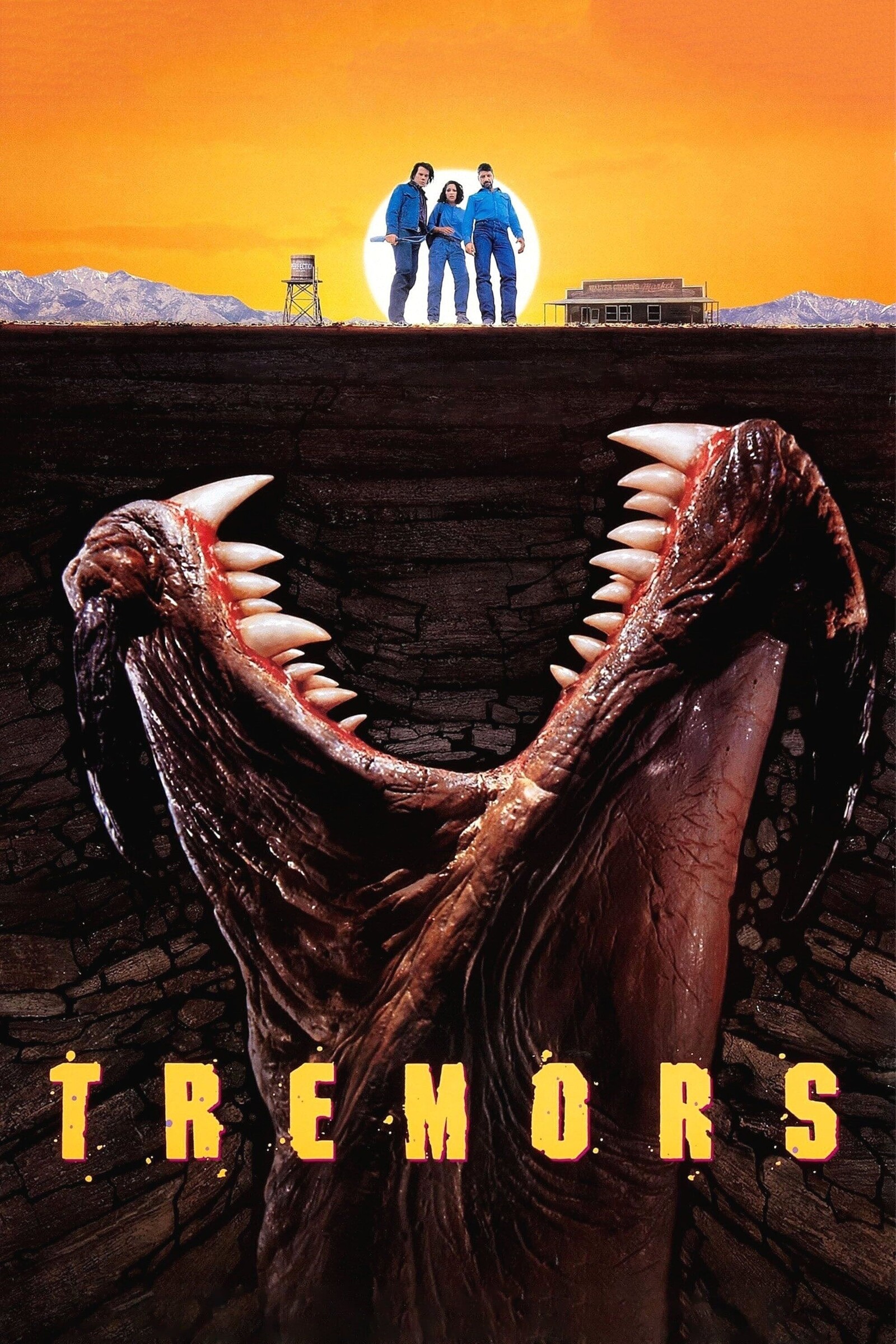 TREMORS + GALE ANNE HURD INTRO at Bristol Megascreen, Bristol Aquarium