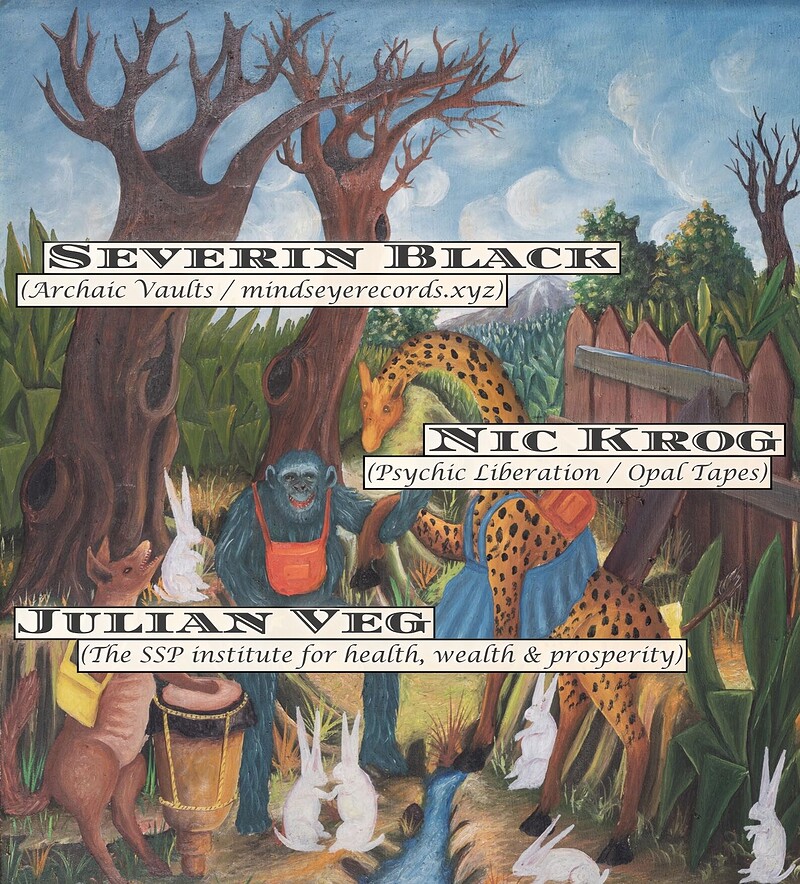 Severin Black, Nic Krog & Julian Veg w/ CGG at Cafe Kino