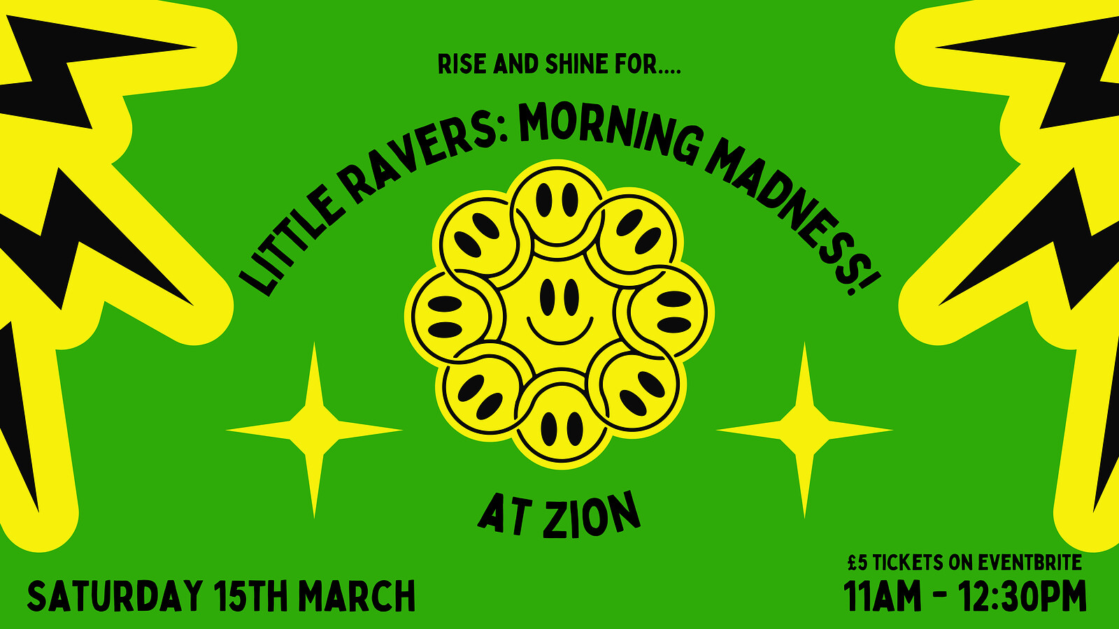 Little Ravers: Morning Madness Family Rave at Zion Bristol
