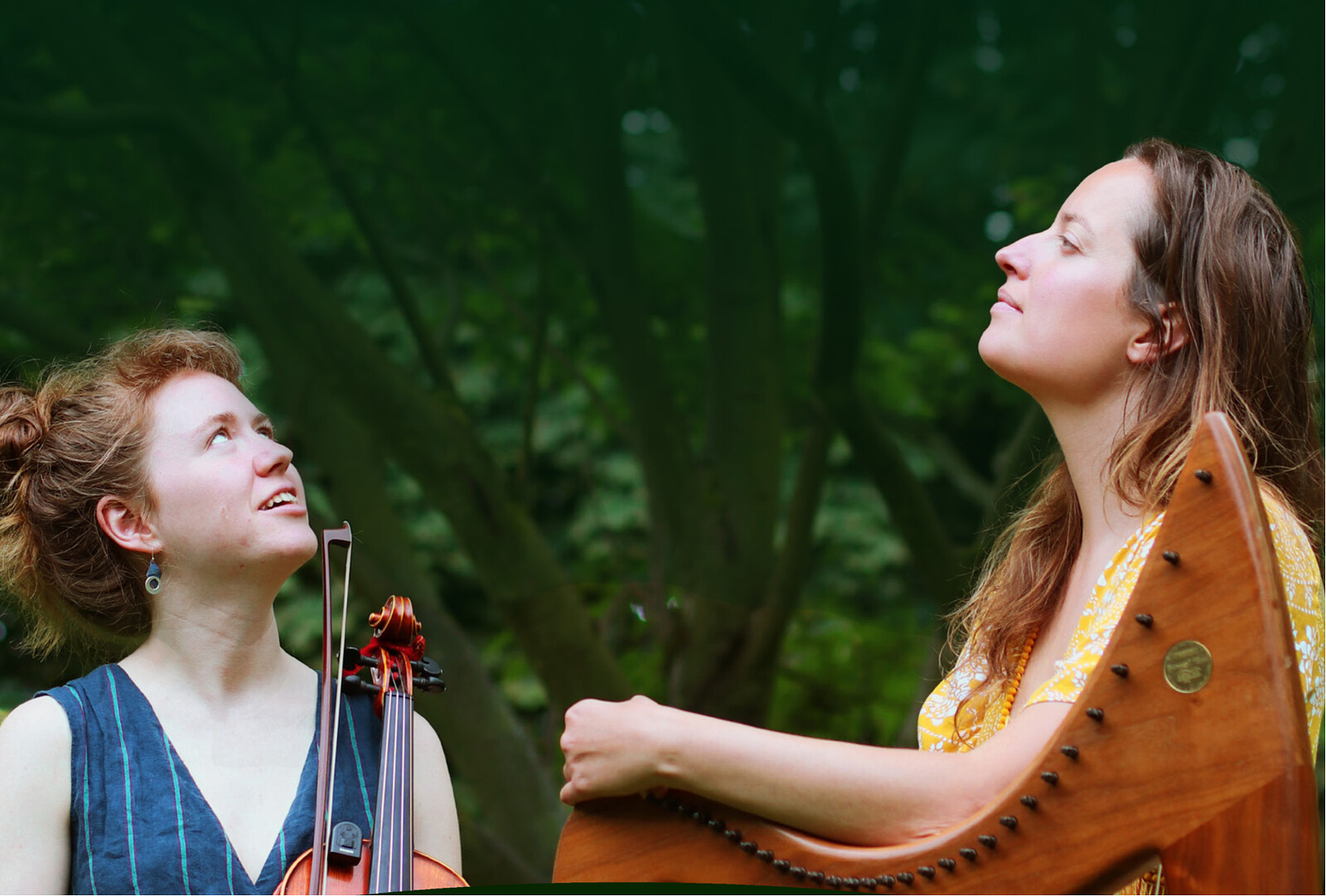 Georgie Buchanan & Alana Middleton at Bristol Tree Craft CIC