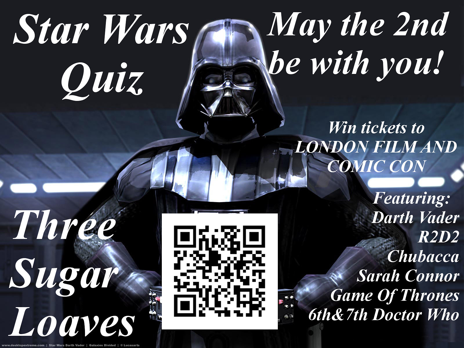 Star Wars Quiz at Three Sugar Laoves