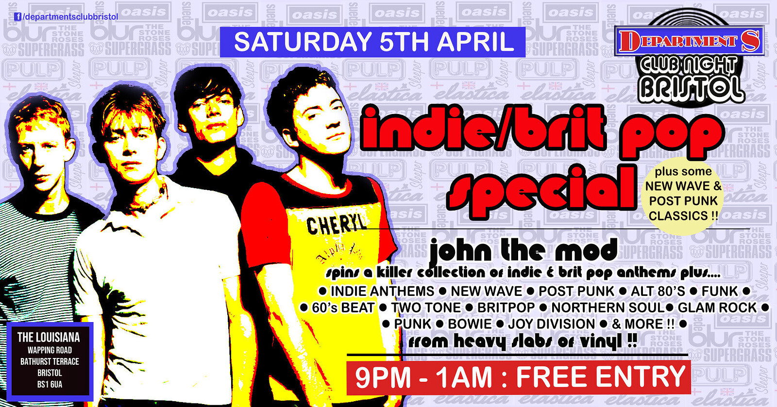 Department S Club Night with John The Mod at Department S Club Night with John The Mod