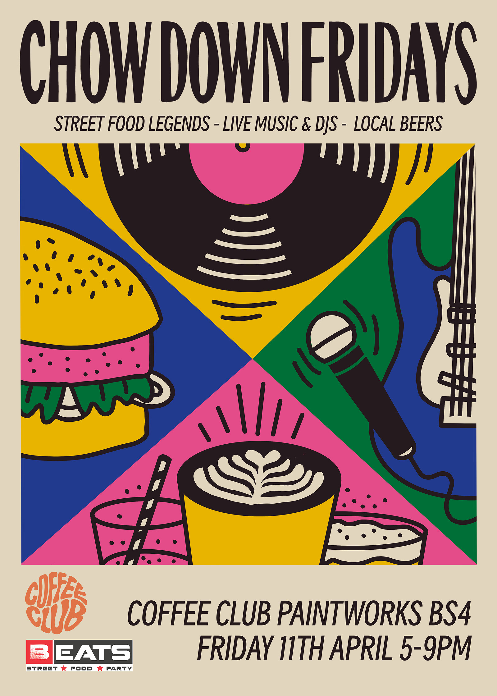 Chow Down Fridays at Coffee Club @ Paintworks