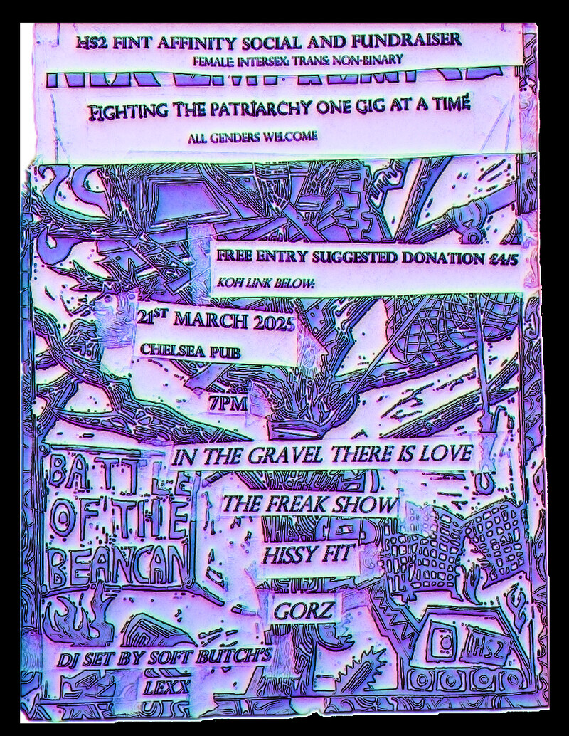 FIGHTING THE PATRIARCHY ONE GIG AT A TIME at The Chelsea Inn