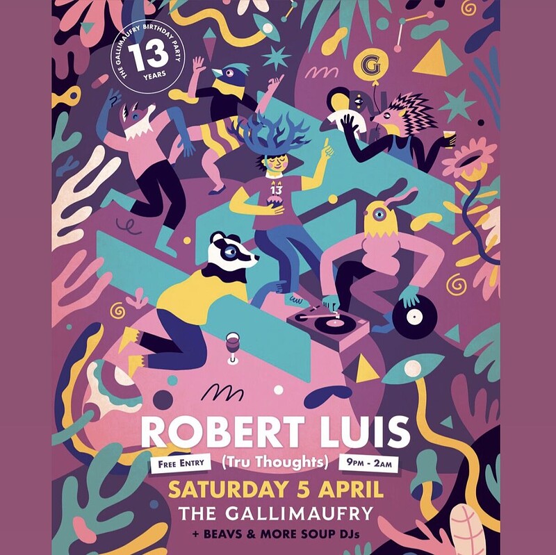The Galli's 13th Birthday Party ft. Robert Luis at The Gallimaufry