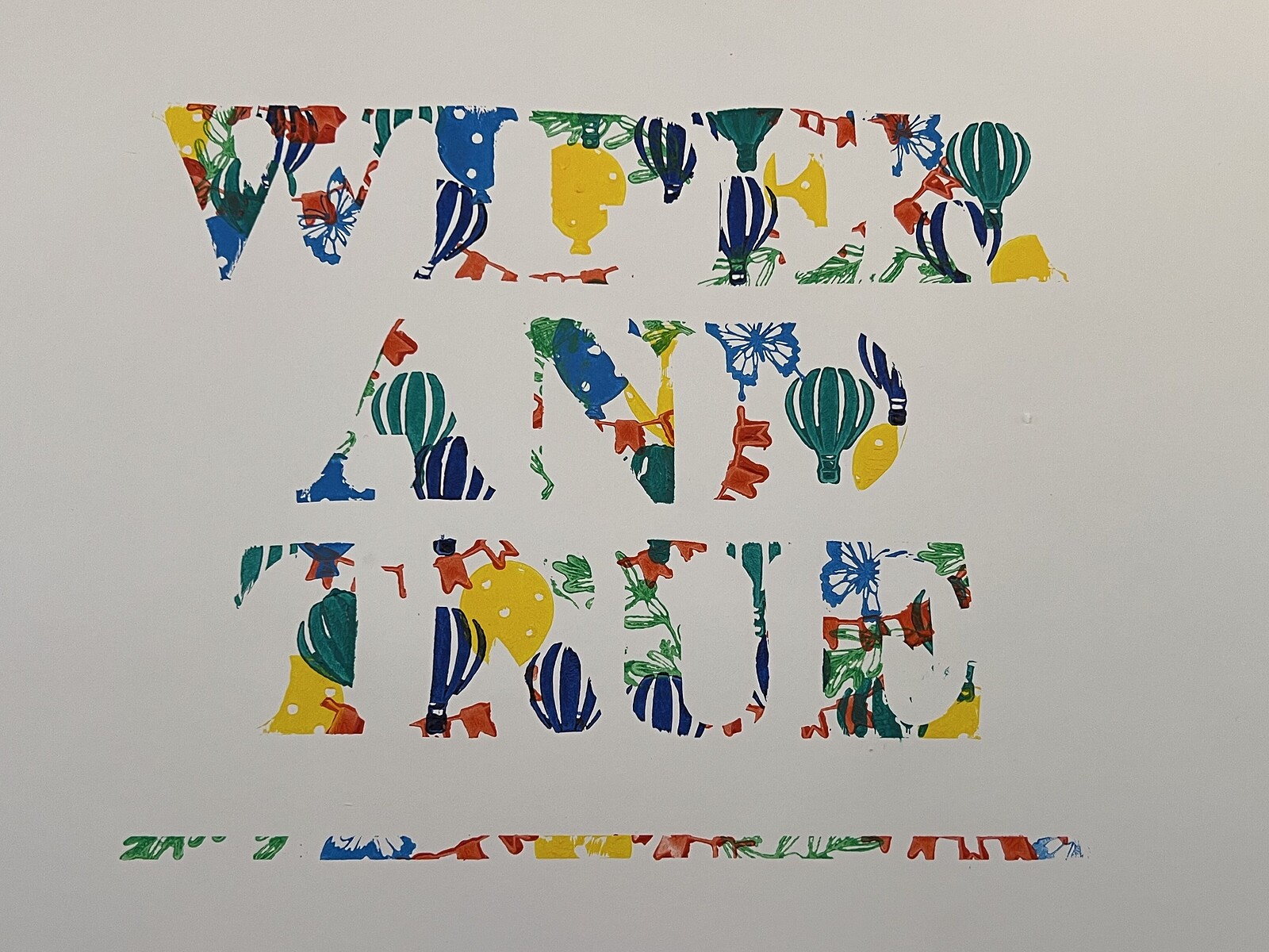 Letter Printing Workshop at Wiper and True