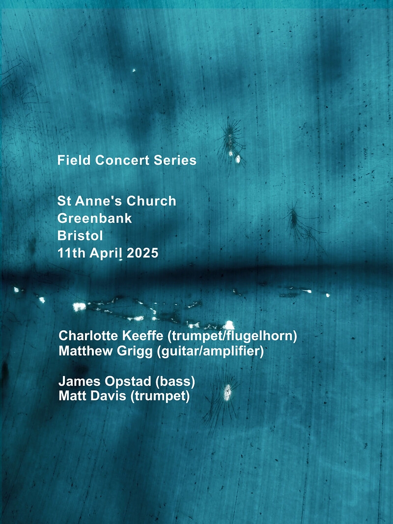 Field Concert Series at St Anne's Church, St Leonard's Road, Greenbank, Bristol, BS5 6JN