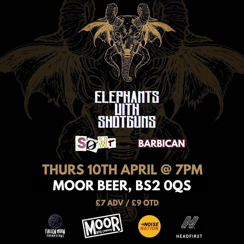 Elephants With Shotguns at Moor Beer Co