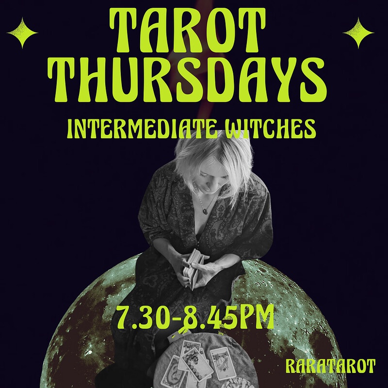 Tarot Thursdays Intermediate session at The Haunted Bookshop