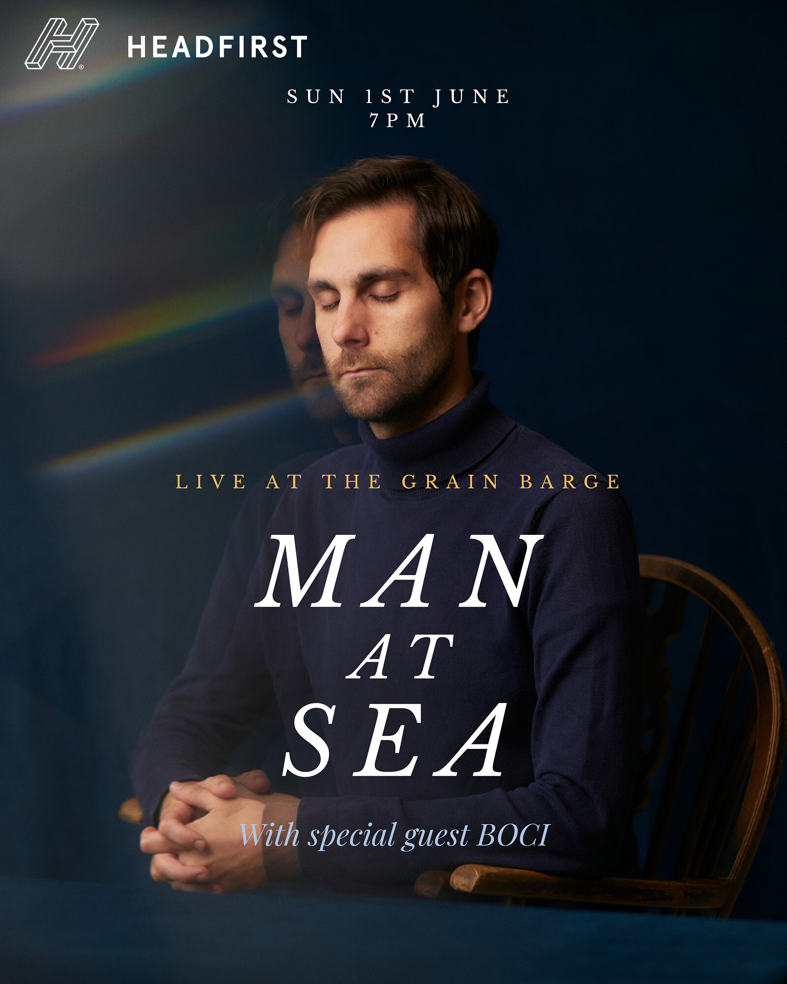 Man at Sea + Boci at The Grain Barge