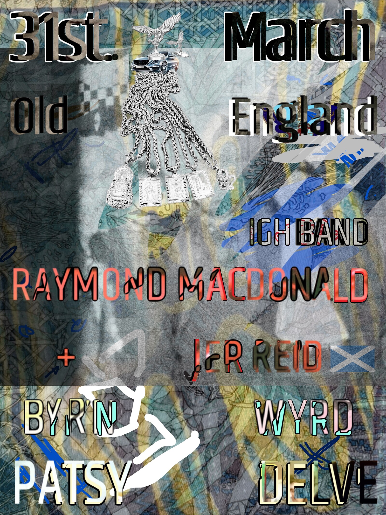 RAYMOND MACDONALD+JER REID / BYRN WYRD+more at The Old England Pub