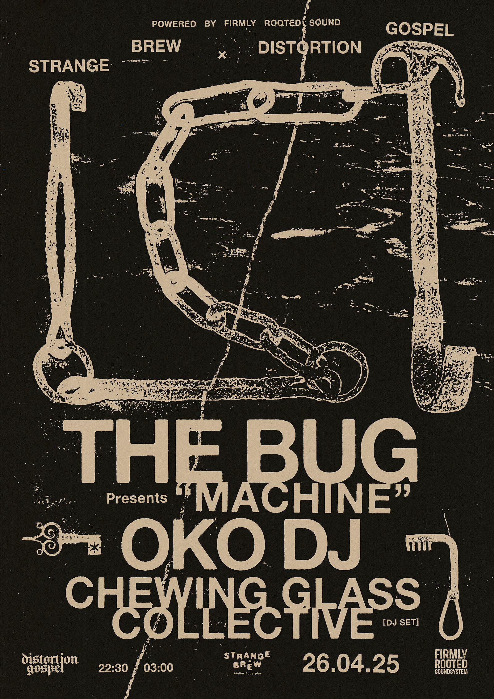 The Bug presents ‘Machine', OKO DJ, CGC at Strange Brew