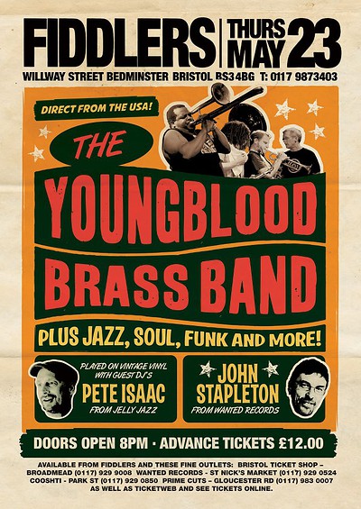 Youngblood Brass Band at Fiddlers Club