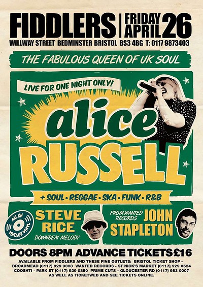 Alice Russell at Fiddlers Club