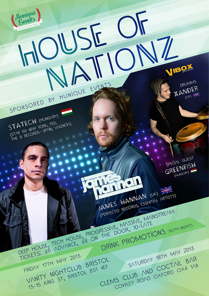 House Of Nationz at Vanity Nightclub Bristol