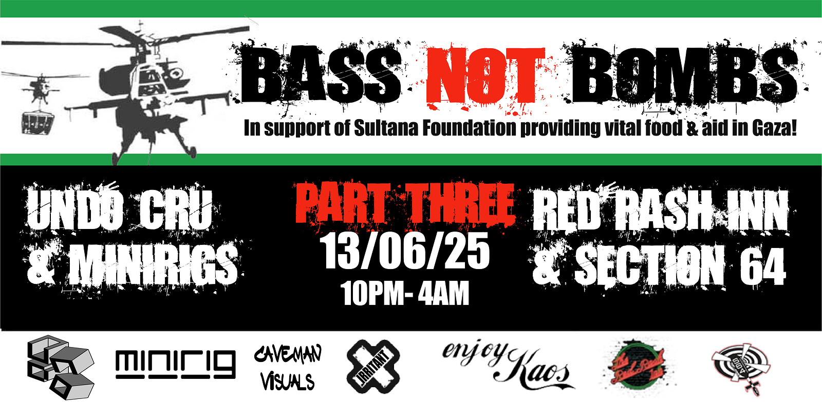 Bass not Bombs at Loco Klub