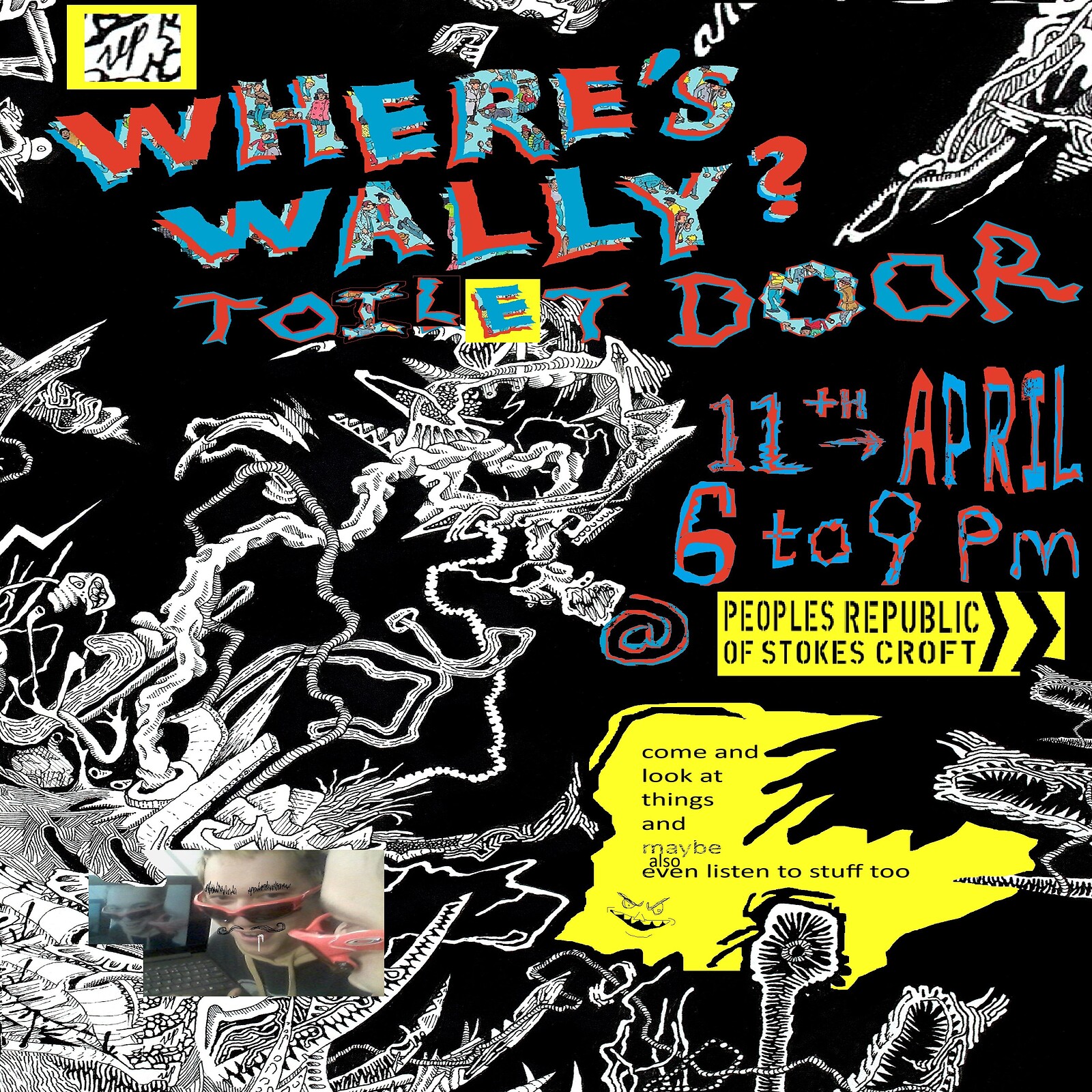 Where's Wally Toilet Door at PRSC