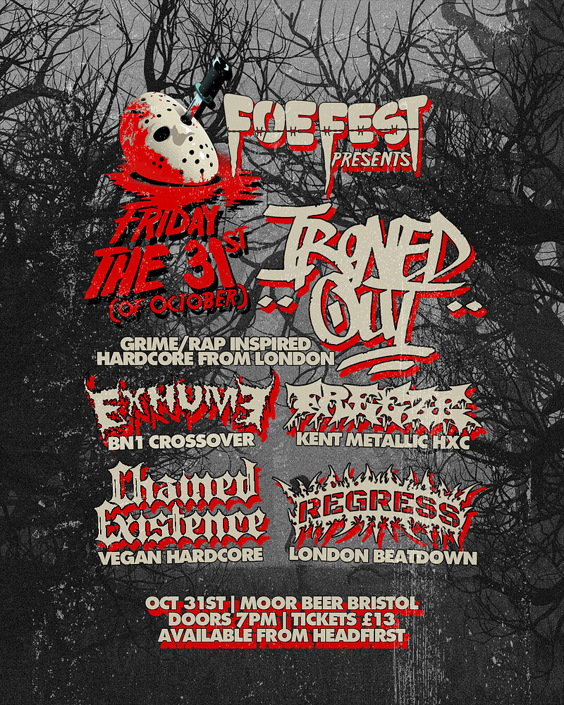 FOE Fest Halloween Show at Moor Beer Co