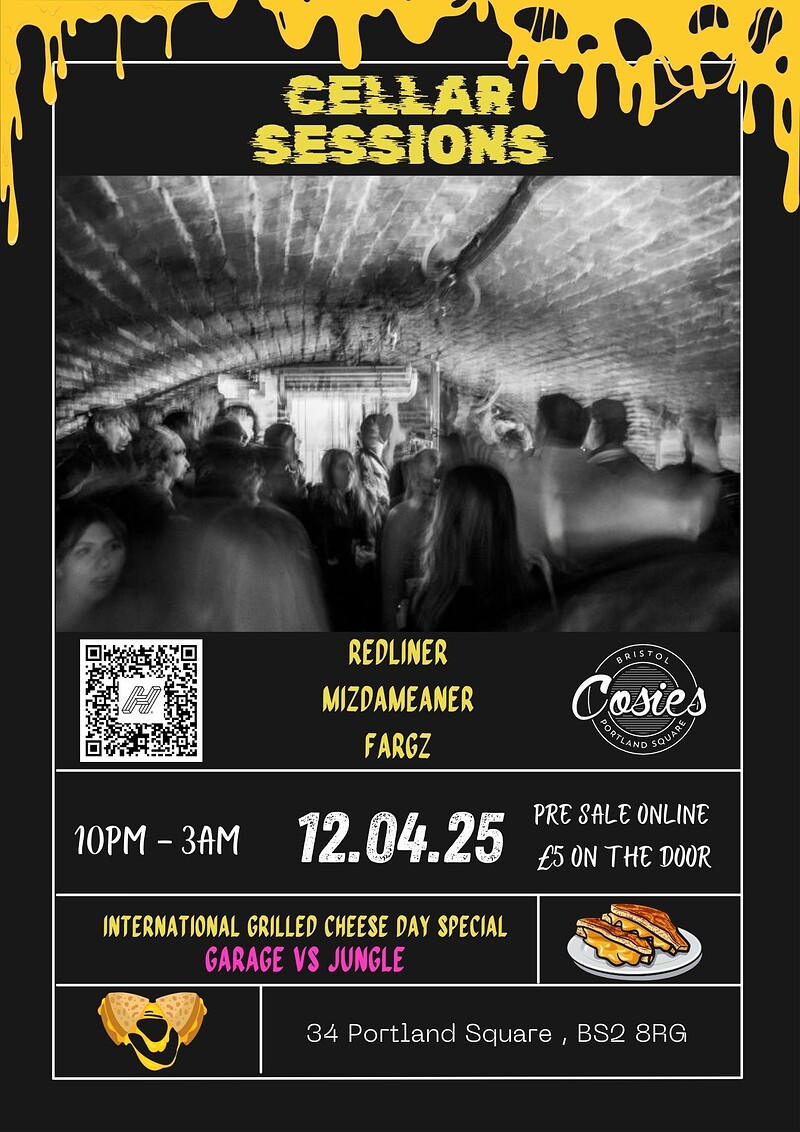 Cellar Sessions : Jungle vs Garage at Cosies