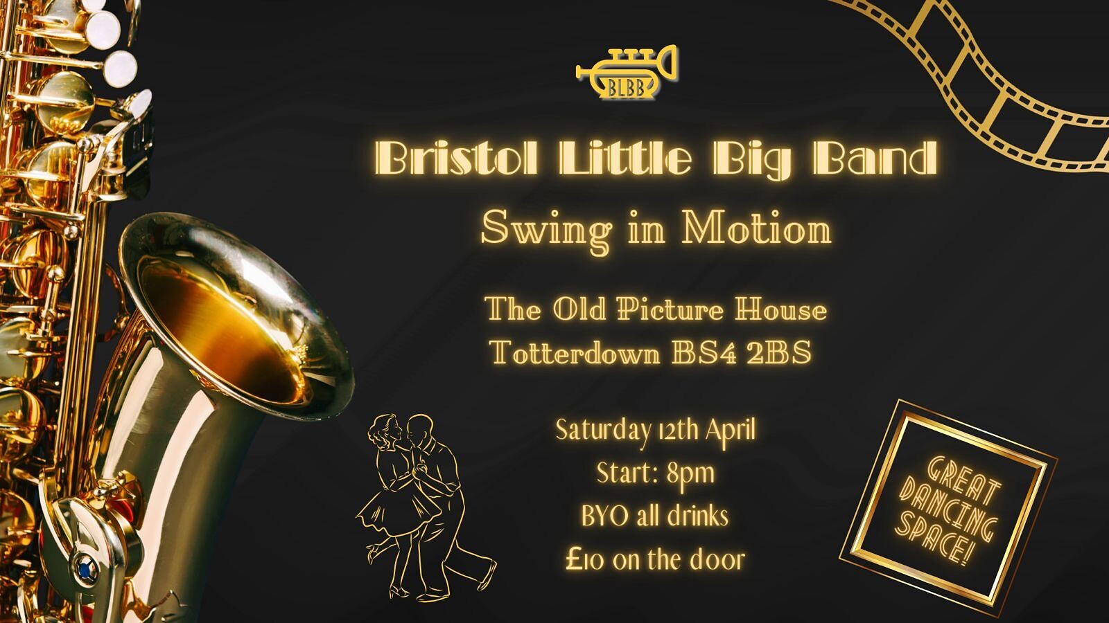 Swing in Motion at Old Picture House, Totterdown