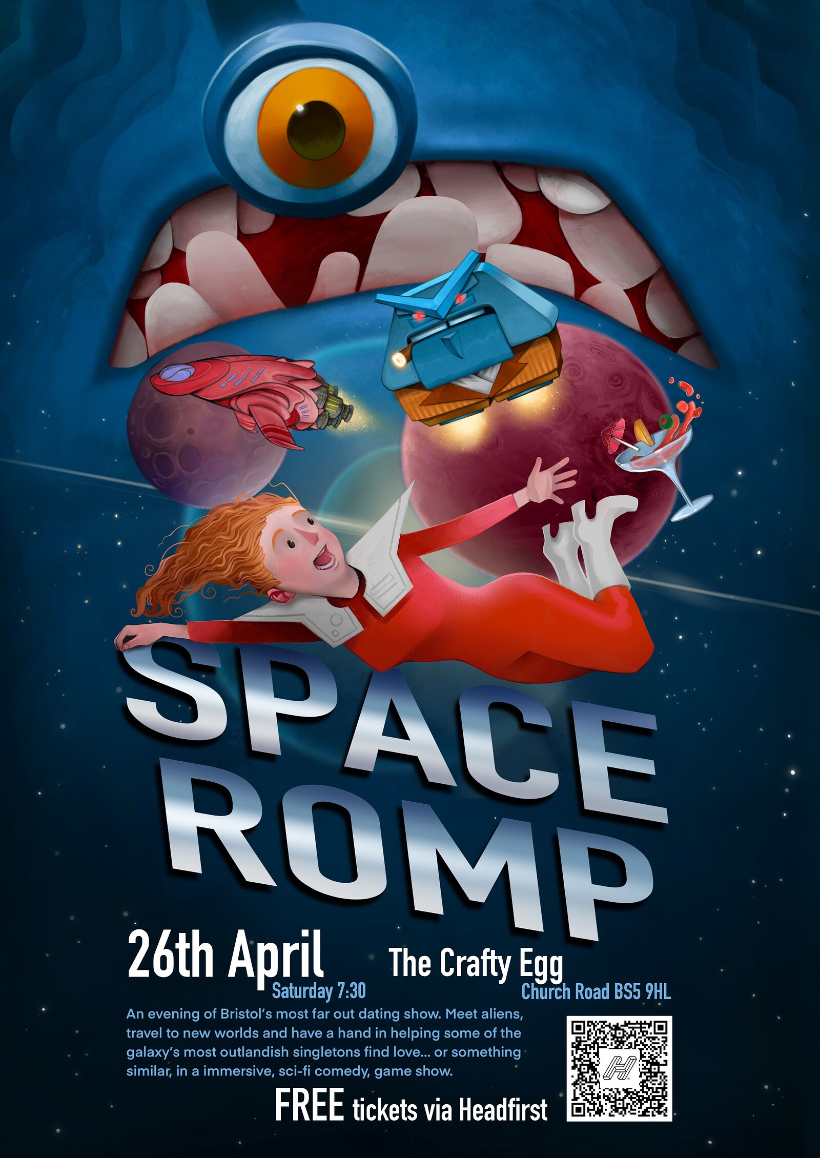 Space Romp at The Crafty Egg (Church Road)