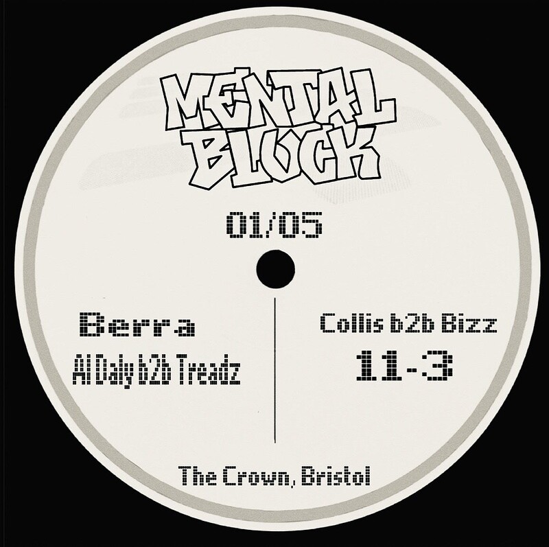 Mental Block Takeover: Berra, Al Daly + more at The Crown
