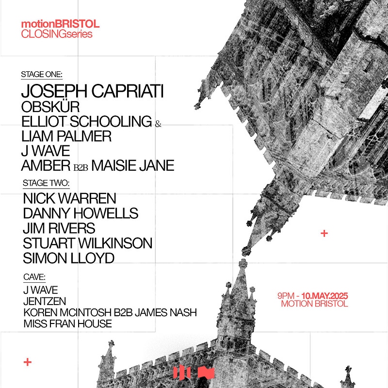 Motion Closing Series: Joseph Capriati, Obskür at Motion